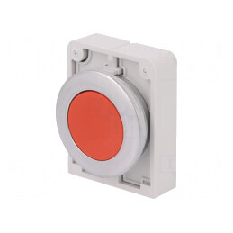 Comutator apăsare 30mm 2 poziții roșu | Electronic-mag.ro | Componente Electronice