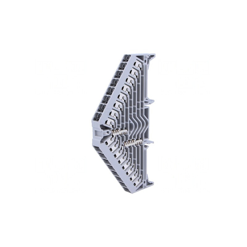 Conector de Șine 1.5mm2, 32 Borne, Gri | Electronic-mag.ro | Componente Electronice