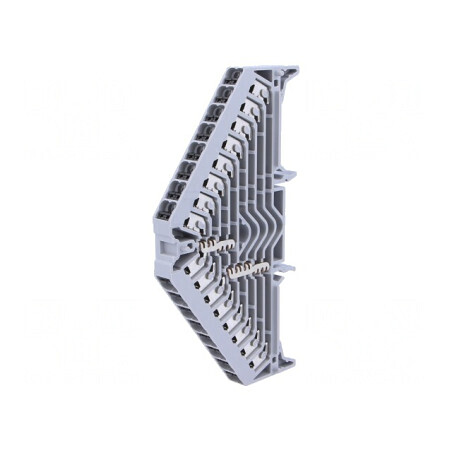 Conector de Șine 1.5mm2, 32 Borne, Gri | Electronic-mag.ro | Componente Electronice