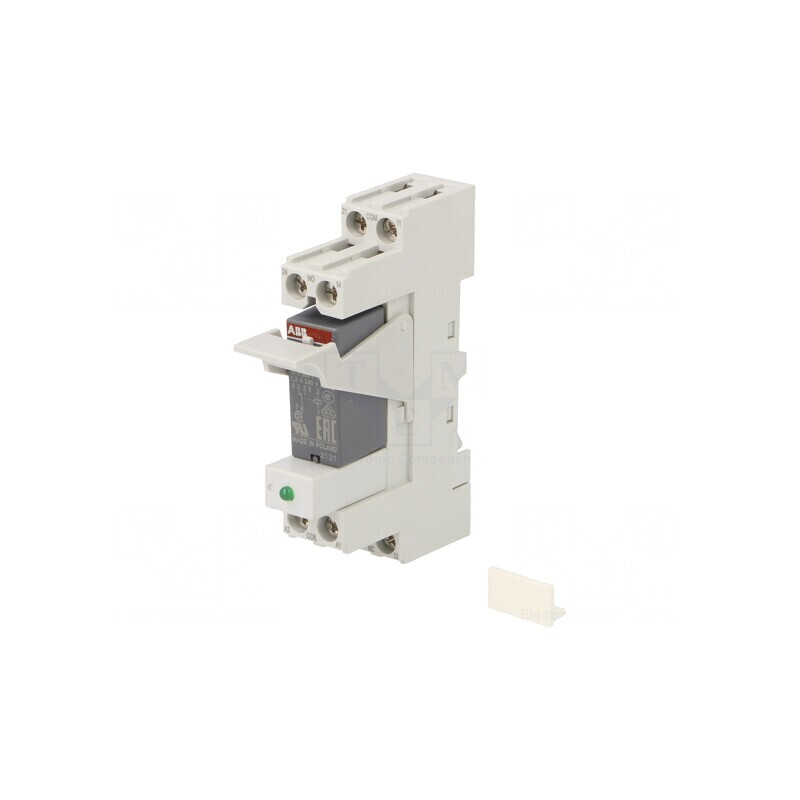 Releu Intermediar SPDT 110VDC pentru Șină DIN | Electronic-mag.ro | Componente Electronice