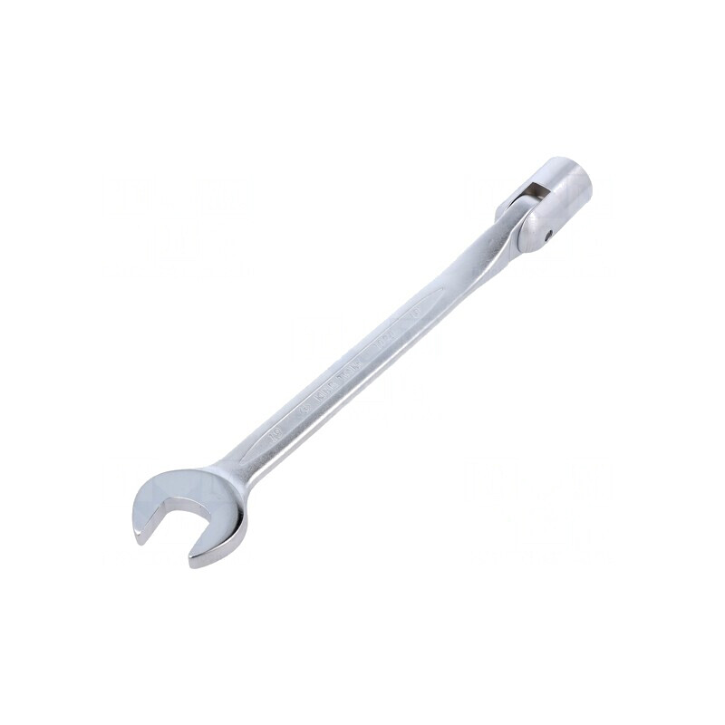 Cheie plată-tubulară cu articulaţie 19 mm oțel crom-vanadium | Electronic-mag.ro | Componente Electronice