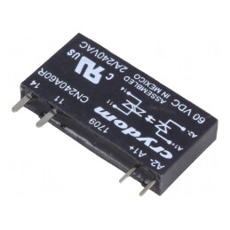 Releu Semiconductor 2A 24-280VAC THT SIP CN240A60R | Electronic-mag.ro | Componente Electronice