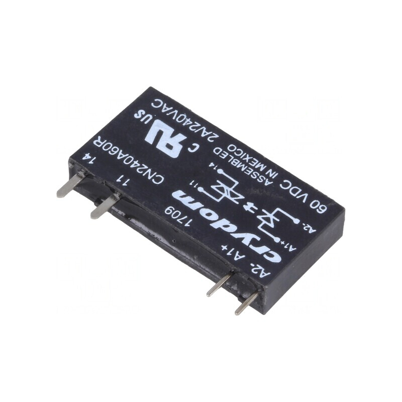 Releu Semiconductor 2A 24-280VAC THT SIP CN240A60R | Electronic-mag.ro | Componente Electronice Releu Semiconductor 2A 24-280VAC THT SIP CN240A60R | Electronic-mag.ro | Componente Electronice