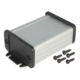 Carcasă cu Panou și Lame de Fixare 59x80x31 mm | Electronic-mag.ro | Componente Electronice