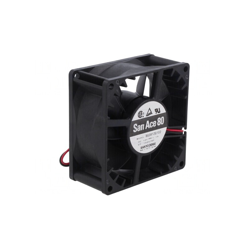 Ventilator axial 12V DC 80x80x38mm | Electronic-mag.ro | Componente Electronice