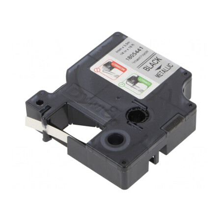 Bandă Metalică 6mm x 5,5m Neagră | Electronic-mag.ro | Componente Electronice