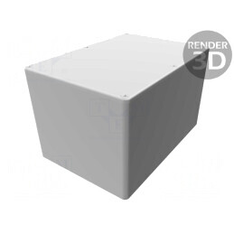 Carcasă Universală Aluminiu 1550WF 121x171x105mm | Electronic-mag.ro | Componente Electronice