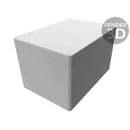 Carcasă Universală Aluminiu 1550WF 121x171x105mm | Electronic-mag.ro | Componente Electronice