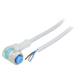 Cablu de Conectare M12 4PIN 2m în unghi | Electronic-mag.ro | Componente Electronice
