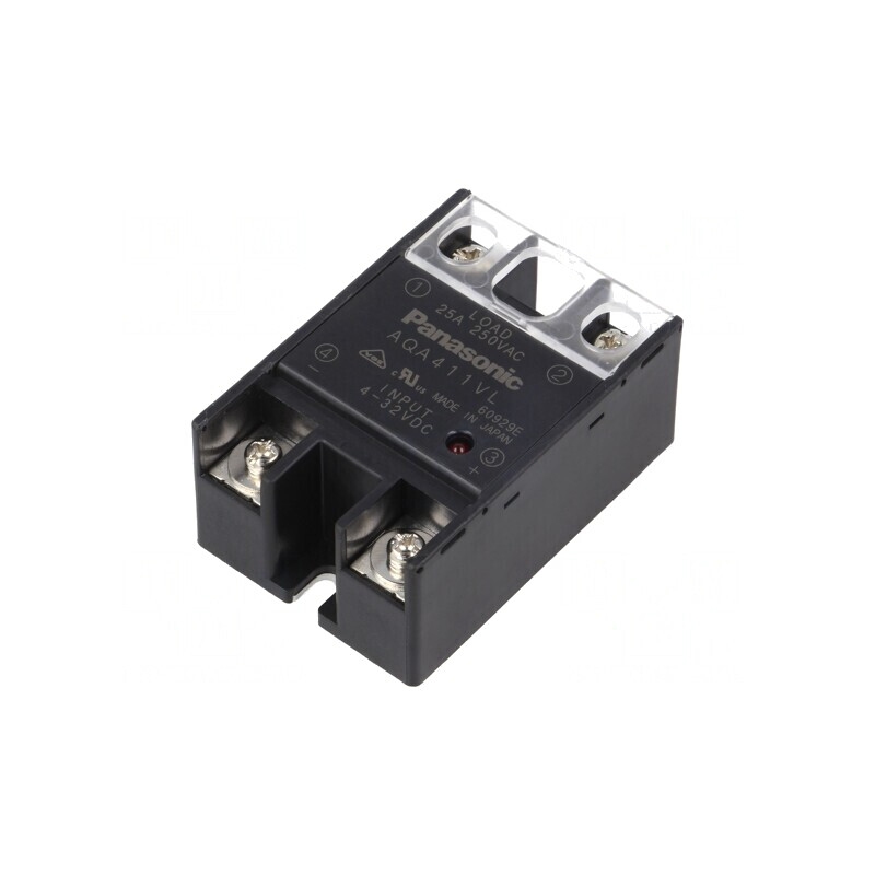 Releu Semiconductor 25A 75-250VAC AQA411VL | Electronic-mag.ro | Componente Electronice Releu Semiconductor 25A 75-250VAC AQA411VL | Electronic-mag.ro | Componente Electronice