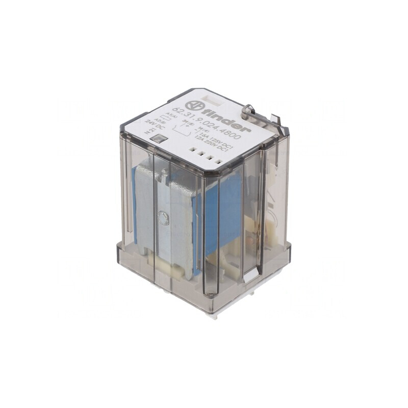 Releu Electromagnetic de Putere SPST-NO 24VDC 30A | Electronic-mag.ro | Componente Electronice