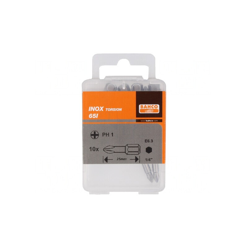 Capăt șurubelniță Phillips PH1 25mm set 10 bucăți | Electronic-mag.ro | Componente Electronice