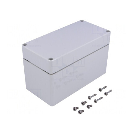 Carcasă Universală ABS Gri 80x160x95mm EURONORD | Electronic-mag.ro | Componente Electronice
