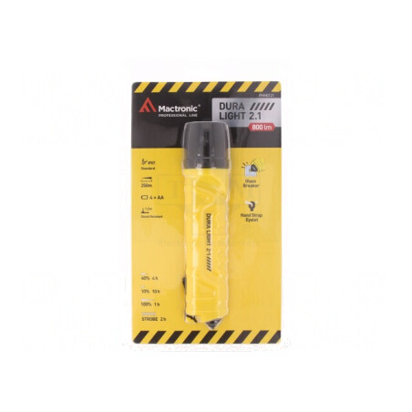 Lanternă LED 800lm Galben-Negru | Electronic-mag.ro | Componente Electronice