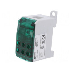 Bloc de Distribuție cu 7 Borne și Lățime 32,4mm | Electronic-mag.ro | Componente Electronice