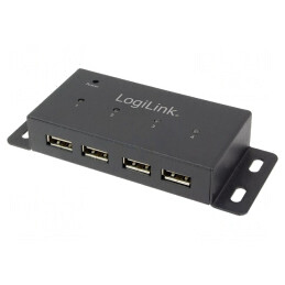 Hub USB 2.0 cu 4 Porturi 480Mbps PnP pentru Blat