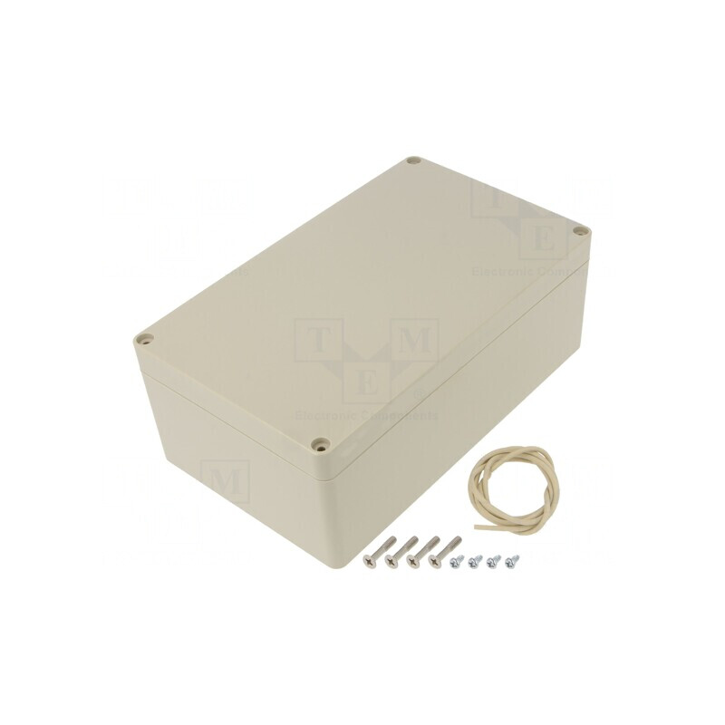 Carcasă Universală Ritec ABS Bej IP65 120x200x75mm | Electronic-mag.ro | Componente Electronice