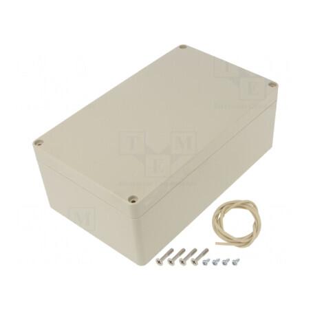 Carcasă Universală Ritec ABS Bej IP65 120x200x75mm | Electronic-mag.ro | Componente Electronice