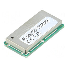 Modul RF SPI/UART SMD 1,8-3,8V 14dBm 5kbps RIIoT RC1880CEF-SPR | Electronic-mag.ro | Componente Electronice