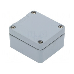Carcasă Universală Aluminiu IP66 58x64x34mm | Electronic-mag.ro | Componente Electronice