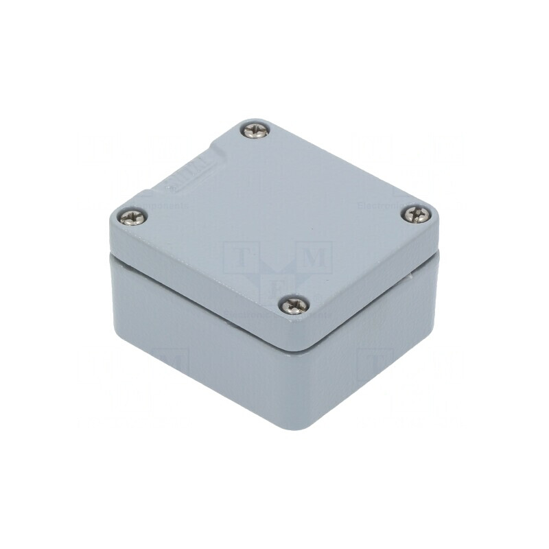 Carcasă Universală Aluminiu IP66 58x64x34mm | Electronic-mag.ro | Componente Electronice