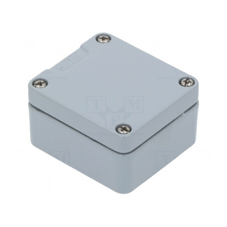 Carcasă Universală Aluminiu IP66 58x64x34mm | Electronic-mag.ro | Componente Electronice