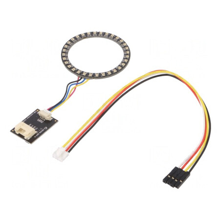 Inel LED RGB 2,5W 5VDC Ø51mm 32 diode | Electronic-mag.ro | Componente Electronice