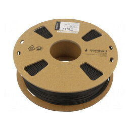 Filament PLA-MATT 1.75mm Negru 1kg | Electronic-mag.ro | Componente Electronice