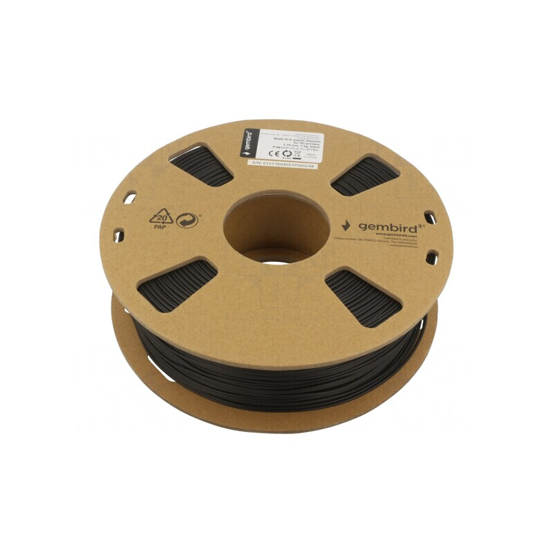Filament PLA-MATT 1.75mm Negru 1kg | Electronic-mag.ro | Componente Electronice Filament PLA-MATT 1.75mm Negru 1kg | Electronic-mag.ro | Componente Electronice
