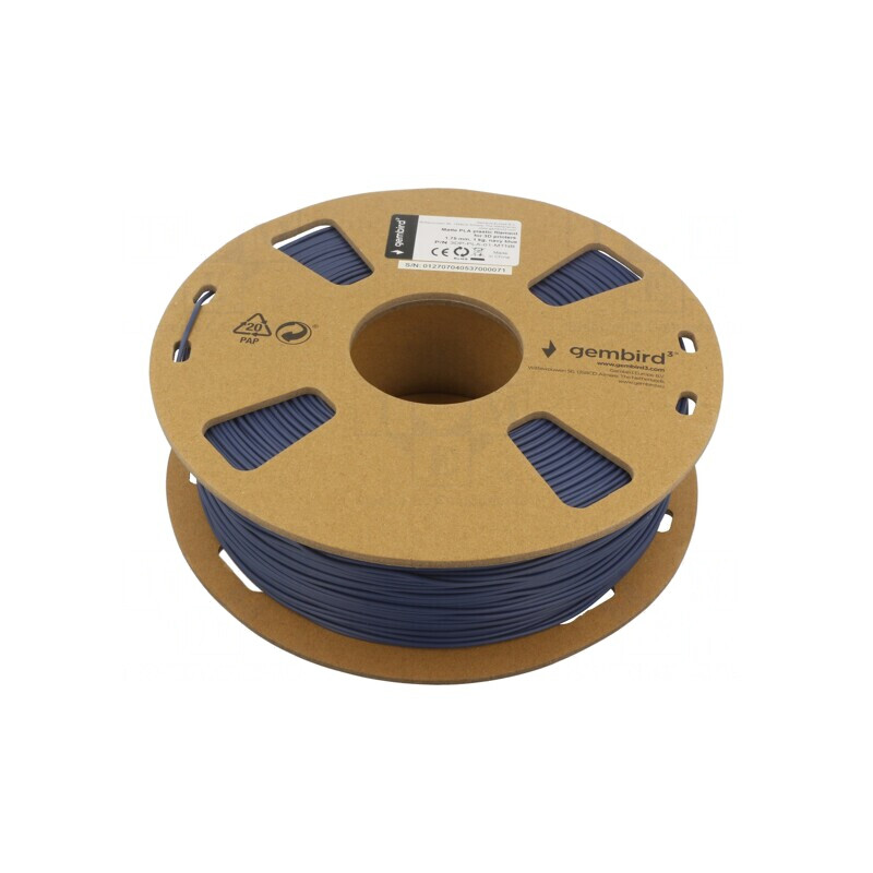 Filament PLA-MATT 1,75mm Bleumarin 1kg | Electronic-mag.ro | Componente Electronice