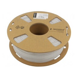 Filament: PLA-MATT | 1,75mm | slate grey | 190÷220°C | 1kg | 3DP-PLA-01-MTSG