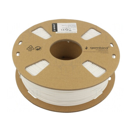 Filament PLA-MATT 1,75mm Alb 1kg | Electronic-mag.ro | Componente Electronice
