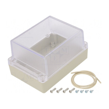 Carcasă Universală ABS IP65 Ritec 85x125x70mm | Electronic-mag.ro | Componente Electronice