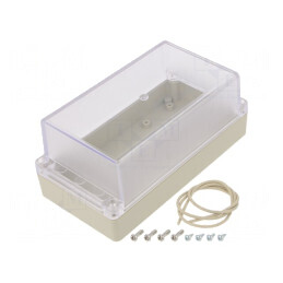 Carcasă universală ABS IP65 Ritec 85x165x70mm | Electronic-mag.ro | Componente Electronice