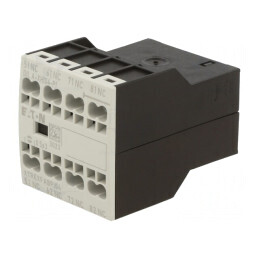 Contacte auxiliare Term: cleme push-in frontală Pini: NC x4, DILA-XHI04-PI | Electronic-mag.ro | Componente Electronice