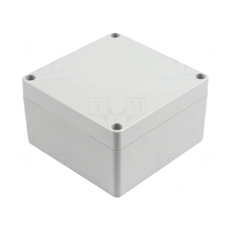 Carcasă Universală Policarbonat 105x105x60mm Gri | Electronic-mag.ro | Componente Electronice