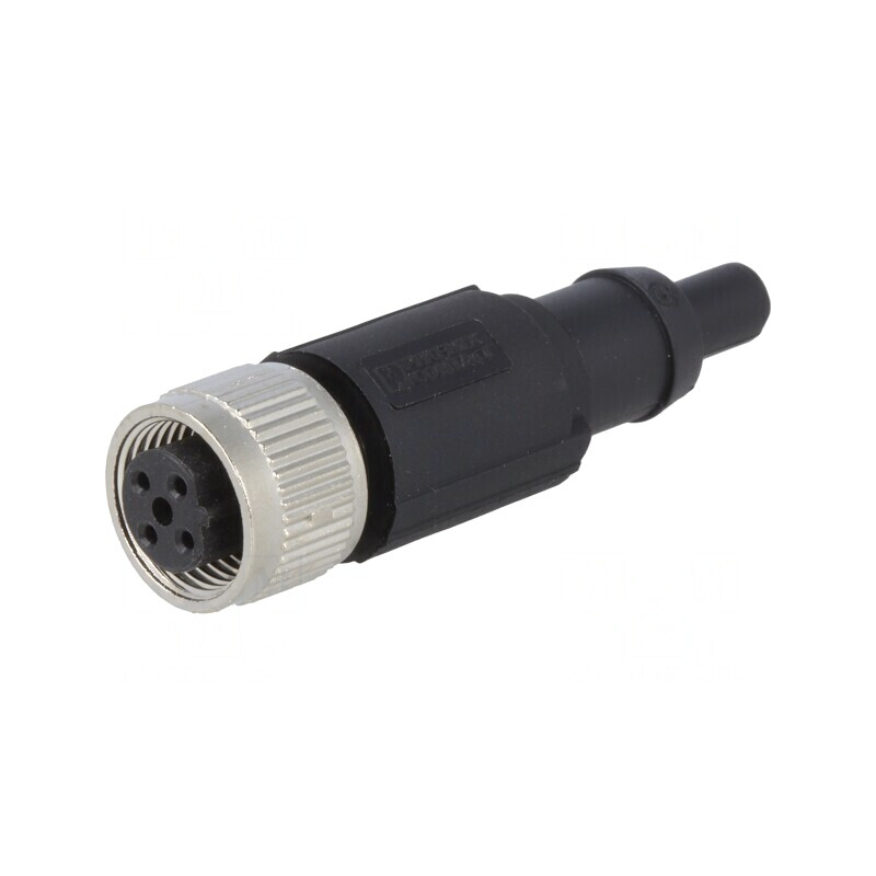 Conector Profibus Drept M12 4P Mamă | Electronic-mag.ro | Componente Electronice