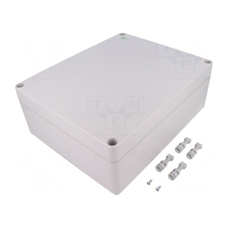 Carcasă Universală INDUSTRIAL Gri 253x313x115mm | Electronic-mag.ro | Componente Electronice