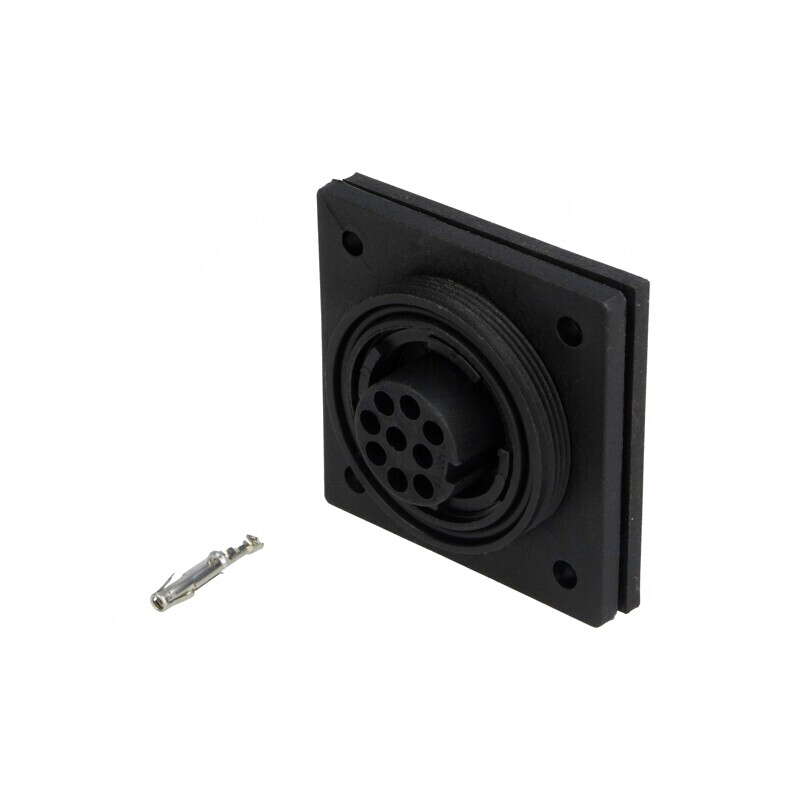 Conector Circular Mamă 9 PIN IP68 Buccaneer | Electronic-mag.ro | Componente Electronice