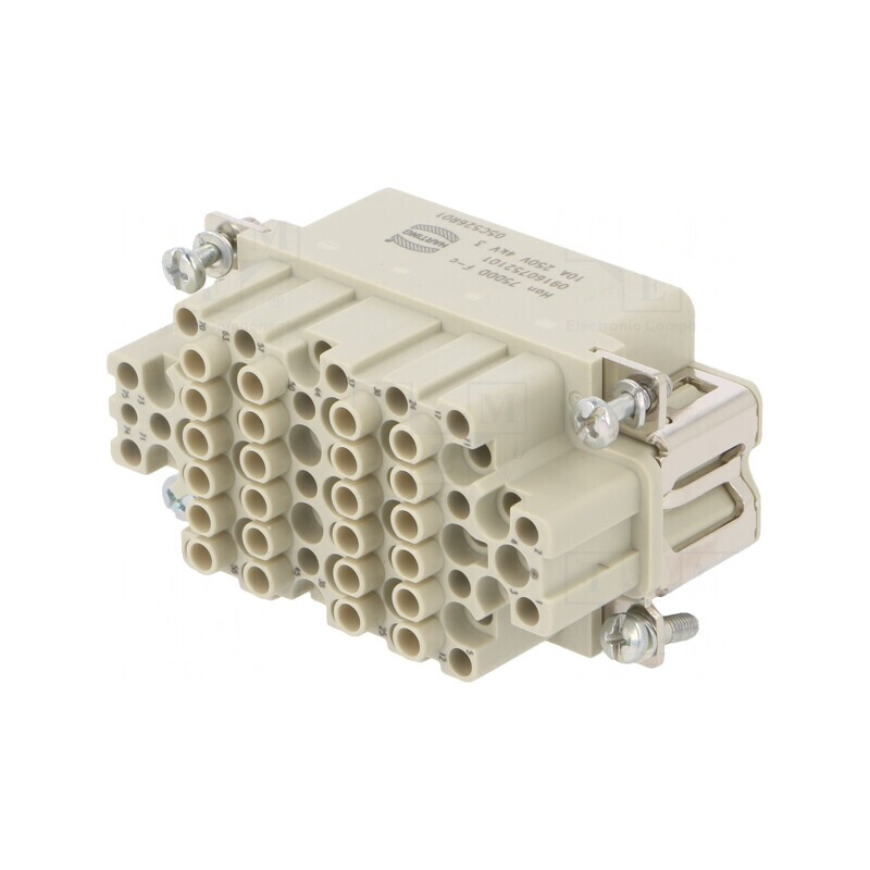 Conector HDC Inserturi Contact Mamă Han DDD PIN 75 75 PE | Electronic-mag.ro | Componente Electronice