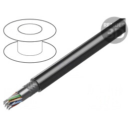 Cablu RS232 30m PVC Crom 300V | Electronic-mag.ro | Componente Electronice