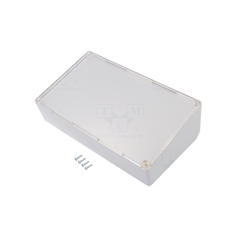 Carcasă Desktop ABS Gri Deschis 216x130x80mm | Electronic-mag.ro | Componente Electronice