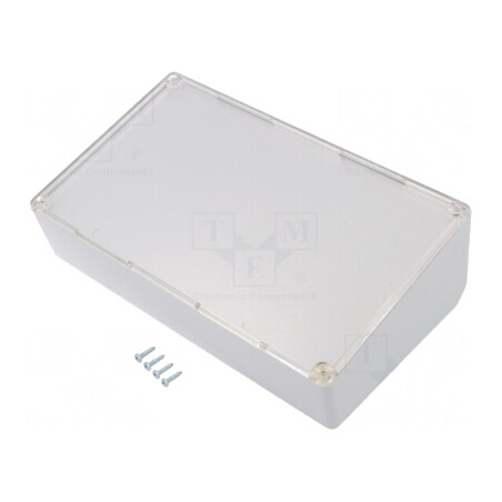Carcasă Desktop ABS Gri Deschis 216x130x80mm | Electronic-mag.ro | Componente Electronice