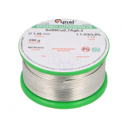 Sârmă de Lipit fără Plumb 1,5mm 250g | Electronic-mag.ro | Componente Electronice