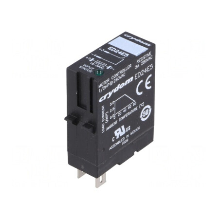 Releu Semiconductor 18-36VAC 5A 24-280VAC cu Soclu ED24E5 | Electronic-mag.ro | Componente Electronice