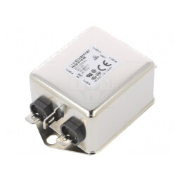 Filtru anti-interferențe monofazat 250VAC 100nF 4,7nF | Electronic-mag.ro | Componente Electronice