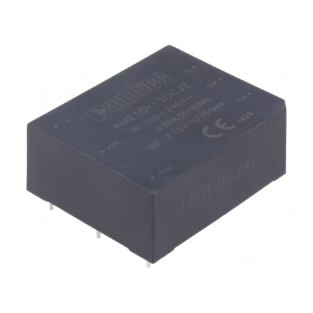 Convertor AC/DC 10W 15VDC AME10-15DCJZ | Electronic-mag.ro | Componente Electronice