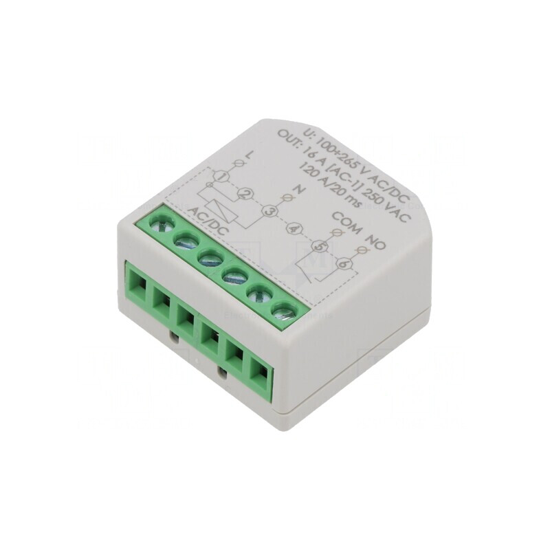 Releu pentru Instalații 100-265VAC NO | Electronic-mag.ro | Componente Electronice