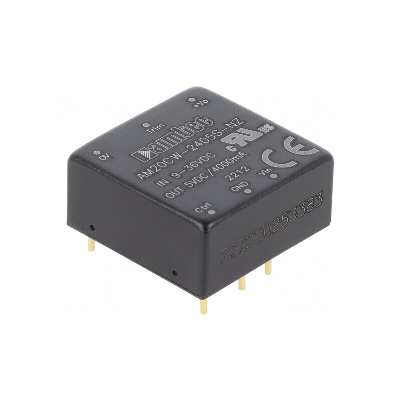 Convertor DC/DC 20W 9-36V la 5V 4A | Electronic-mag.ro | Componente Electronice