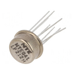 Amplificator Operațional NTE941 TO5 ±18VDC | Electronic-mag.ro | Componente Electronice